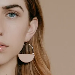 Amber E Lea Saturn Earrings