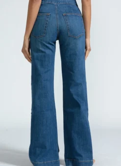 ASKK NY Brighton Wide Leg Denim | Mercury