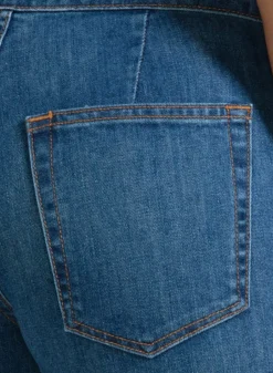 ASKK NY Brighton Wide Leg Denim | Mercury