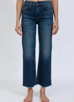 ASKK NY Crop Wide Straight Leg Chevelle