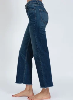 ASKK NY Crop Wide Straight Leg Chevelle