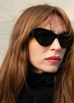 Carla Colour Dolce Black Sunglasses