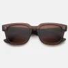 Carla Colour Monaro Square Sunglasses Deep Taupe