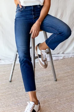 Daily Trainers Taupe Suede Black Ivory Leather