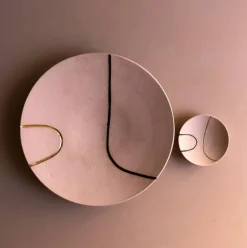 Eliana Bernard Large 12" Ceramic Decorative Platter