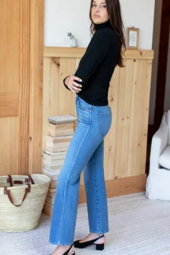 Emerson Fry Lou Walking Slingback in Black Suede