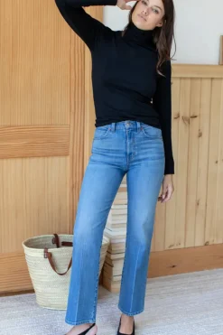 Emerson Fry Lou Walking Slingback in Black Suede