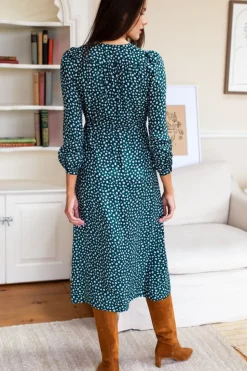 Emerson Fry May Dress - Marguerite Daisy Forest