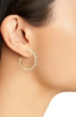 Jennifer Zeuner Ricki 1" Hoop Earrings