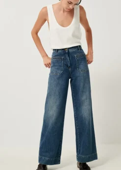 Johnny O High Rise Denim - Vintage Blue