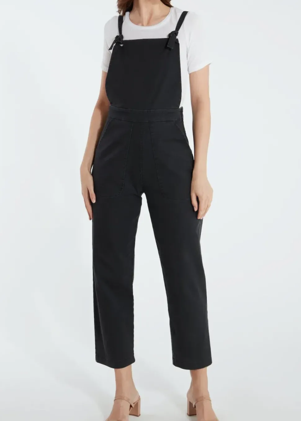 Loup Knot Overalls l Black