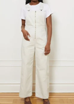Loup Madelyn Overalls in Salt