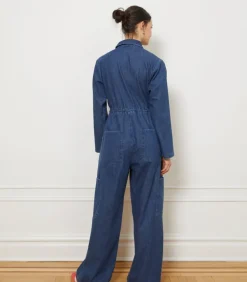 Loup Spencer Jumpsuit Indigo Denim