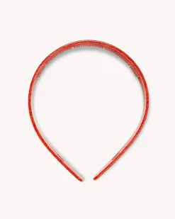 Machete Wide Headband - Poppy + Blonde Tortoise
