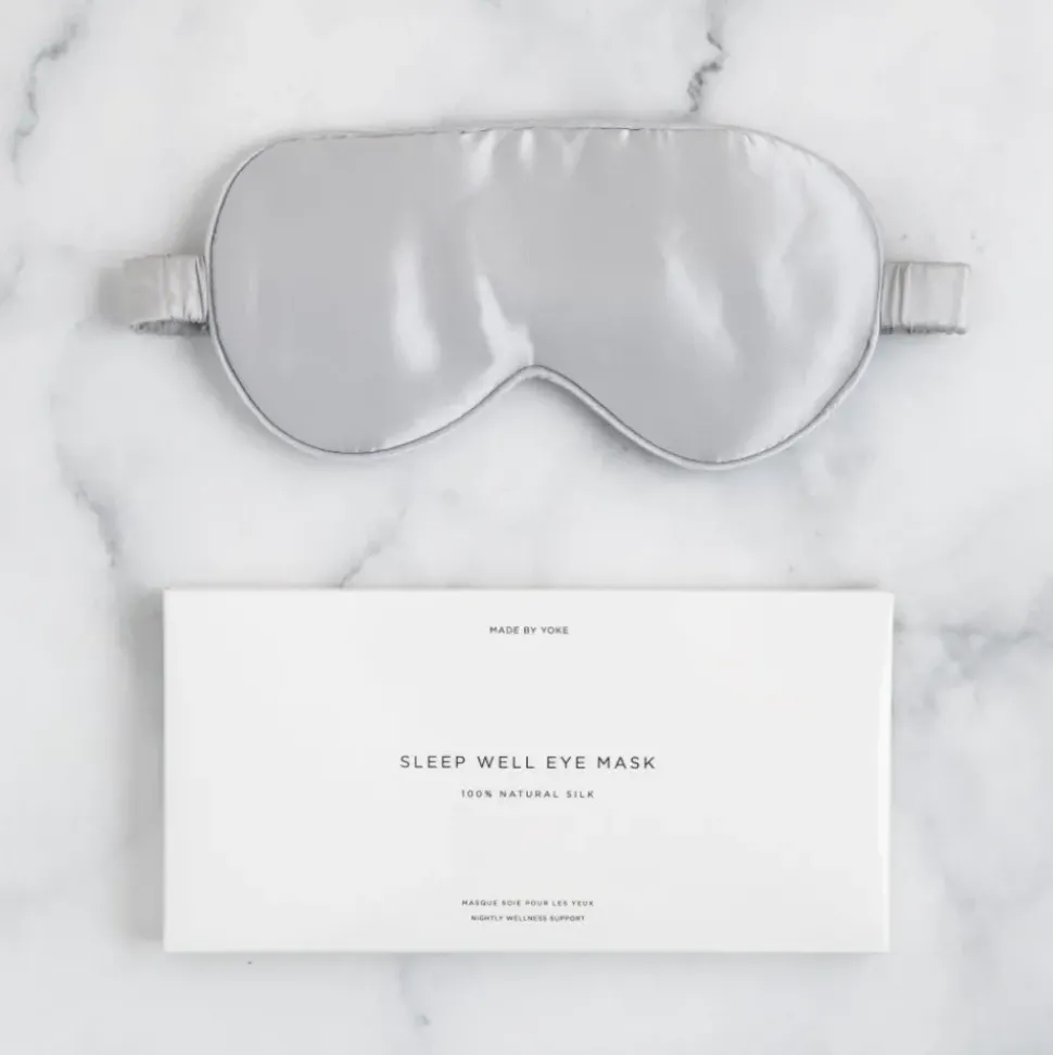 Made by Yoke Silk Sleep Well Eye Masks | Multiple Colors