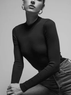 Nation LTD Gina Long Sleeve | Black