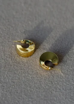 Otiumberg Arc Gold Hoops