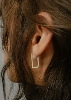 Otiumberg Chunky Rectangle Hoops