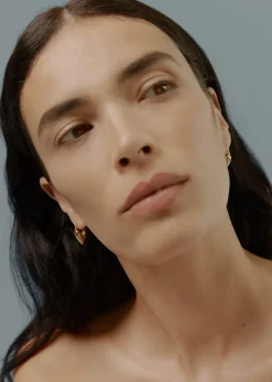 Otiumberg Roscida Heart Hoops