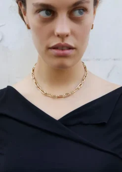 Otiumberg Signature Gold Arena Chain Necklace