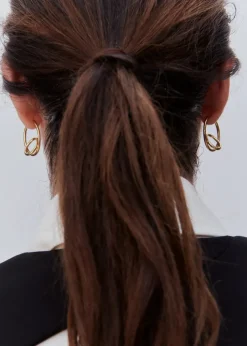 Otiumberg Spiralis Earrings in Gold Vermeil