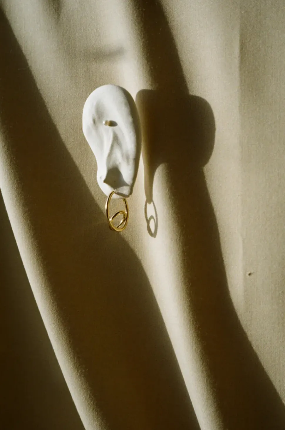 Otiumberg Spiralis Earrings in Gold Vermeil