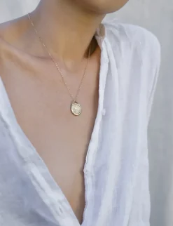 Roma Gold Coin Necklace