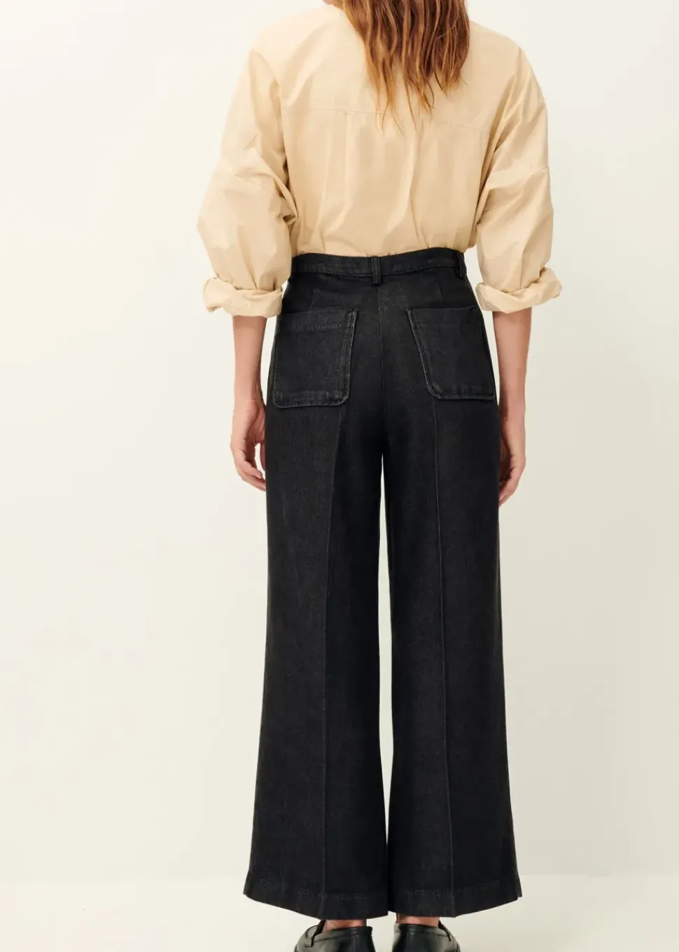Sessun Aldivio Pants in Carbonella
