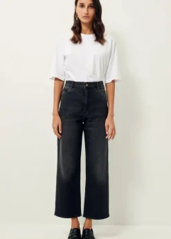 Sessun Bay Cruise Denim Jean in Brocken Black