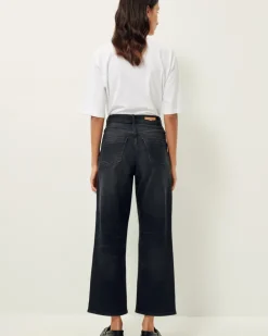 Sessun Bay Cruise Denim Jean in Brocken Black