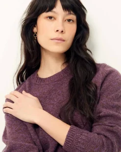 Sessun Silty Sweater Stony Violet