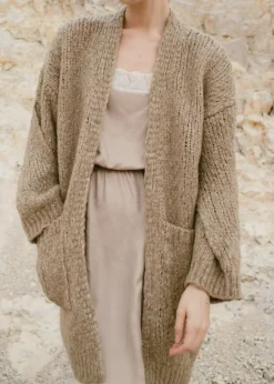 Sita Murt Heathered Taupe Cardigan