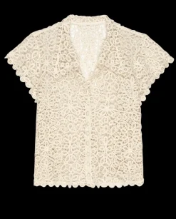 The Great Lattice Top in Cream