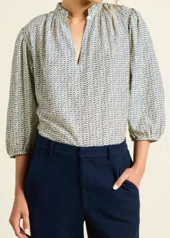Trovata Orly Blouse in Daisy Chain