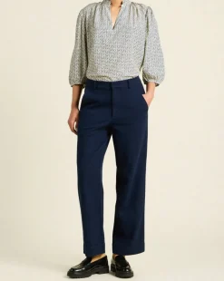 Trovata Orly Blouse in Daisy Chain