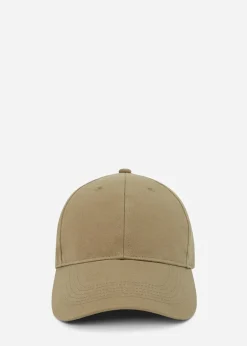 Vanessa Bruno Casquette Ball Cap in Khaki Tan